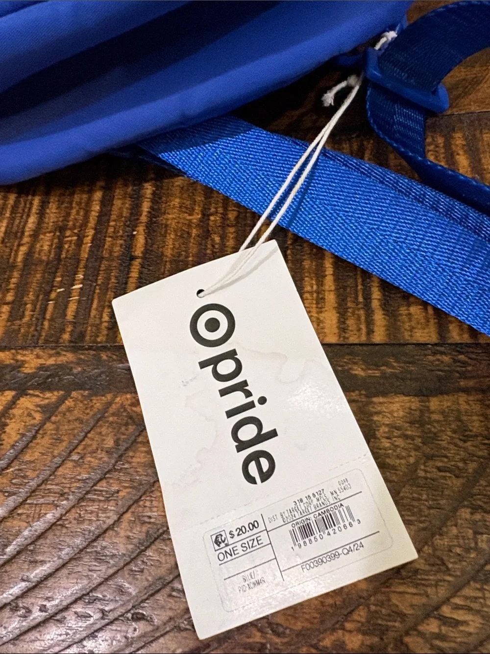 PROUD Blue Sling Backpack by Pride